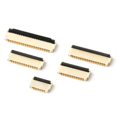 China FPC Fabricate FPC Connector 2-50 Pins 0.3mm Pitch Gold Plated fpc / ffc connector for sale