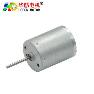 China Hofon Non Waterproof Motor 24.4mm RF-370CH 3V 6v 9V 12V Micro DC Motor For Sweeper for sale