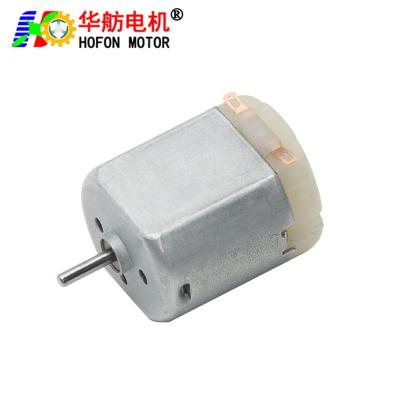 China Hofon Non Waterproof Motor 24mm FA-260SA 3V 6v 9V Micro DC Motor For Sweeper for sale