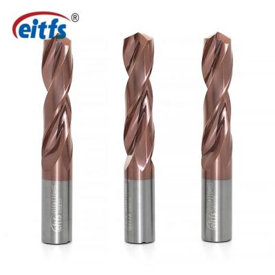 China Longer Life Active 3D CNC Tungsten Carbide Coolant Twist Drill Bit Inner Tool For Matel Stainless Steel for sale