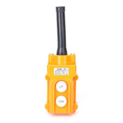 China Metel and plastic PEOPLE COB-61 Crane operation handle push button switch IP65 IEC 60947-5-1 for sale