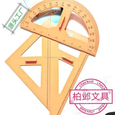 China Promotional School Office Stationery School Stationery Set For Math Teaching Ruler Set Wooden Ruler Set for sale