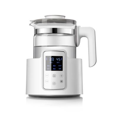 China PP+304/316 stainless steel+Glass 1.2 liter capacity constant temp kettle 24 hours constant temperature milk kettle made in China with high quality for sale