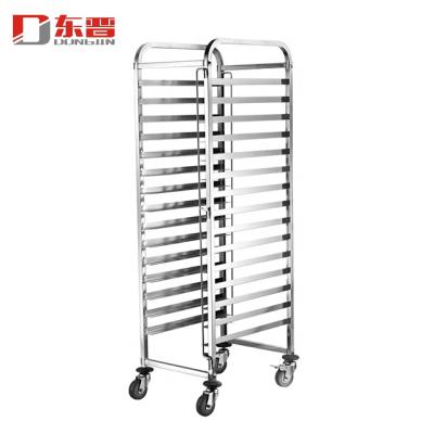 China S/S 201 Stainless Steel Sheet Baking Pan Cake Food Rack Cart Trolley For Kitchen for sale