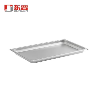 China European/American 1/1 Size 20mm EU Style All Size Anti-jamming Stainless Steel GN Steam Table Food Pan for sale