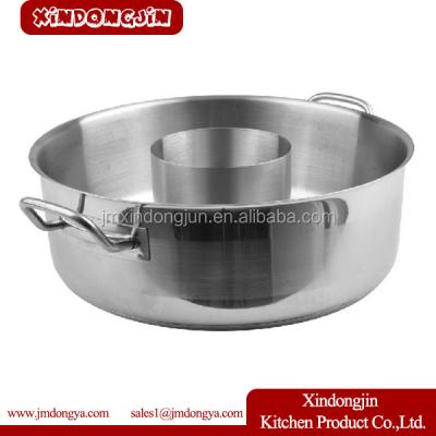 China HPP3010B viable steamer pot, split pots, stainless steel hotpot for sale