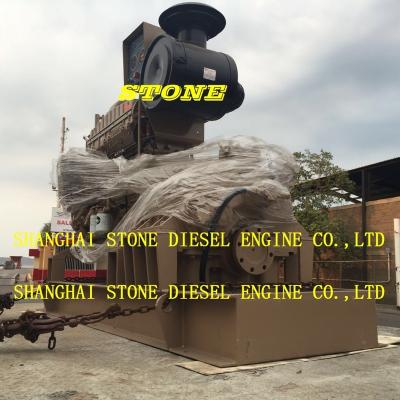 China Water Cooled Marine Diesel Engine With Gearbox CUMMINS MARINE ENGINE NTA855-M350 for sale