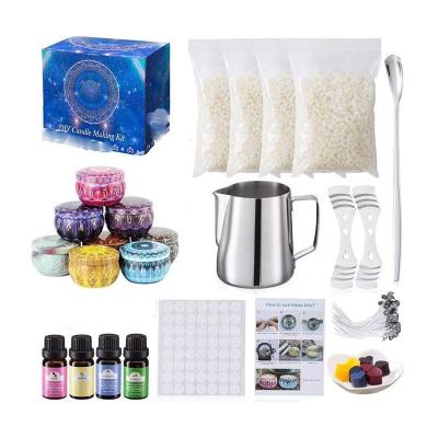 China Simple Modern DIY Candle Making Kits Diy Scented Candle Beeswax Handmade Wax Cup Family Tools Christmas Set for sale