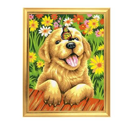 China Modern Home Decor Dog Diamond Painting Full Drill Diamond Painting Accessories For Kids for sale