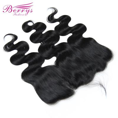 China Wholesale Body Wave Brazilian 13x6 HD Lace Human Hair Extensions Body Wave 13x6 HD Lace Frontal Swiss Headband Body Wave Virgin Hair Vendor for sale