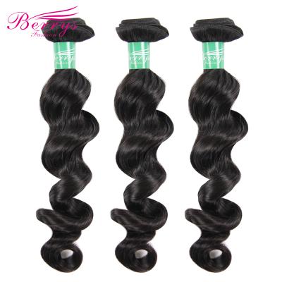 China Cuticle Aligned.No Gray Loose Wave 100% Malaysian Remy Virgin Hair Bundles Double Wefts Hair Extension for sale