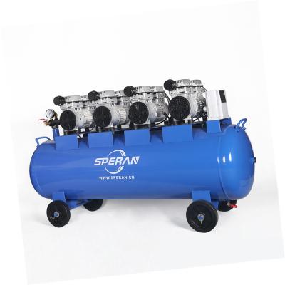 China SPERAN Oil Free Reciprocating Direct Low Noise 2hp Double Stage Oil Free Air Compressors Dealers for sale