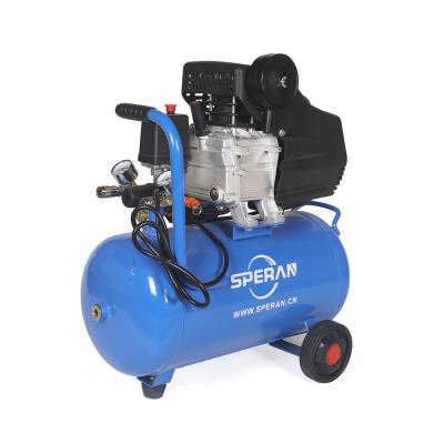 China Factory direct lubricated good quality portable piston air compressor 25Liter 2hp 3hp buy 50set get 1 free for sale