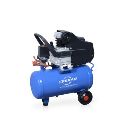 China Speran lubricated 24 l 2 hp 110 volt air compressor for sale for sale