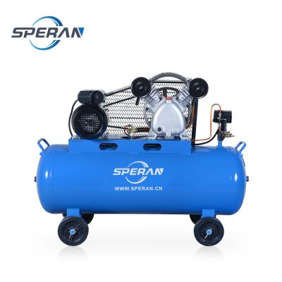 China SPERAN Small Lubricated Belt Driven High Pressure Air Compressor for sale