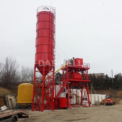 China Building material shops 25-180m3/h stationary concrete planta concreto concrete batching plant 25-180m3/h concrete batching plant for sale for sale