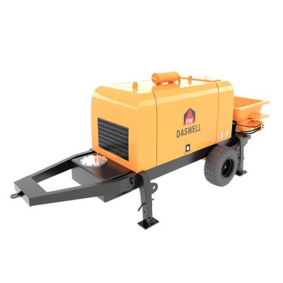 China Flexible Concrete Operation Trailer Pump Plant Concrete Price With Professional Guidance for sale