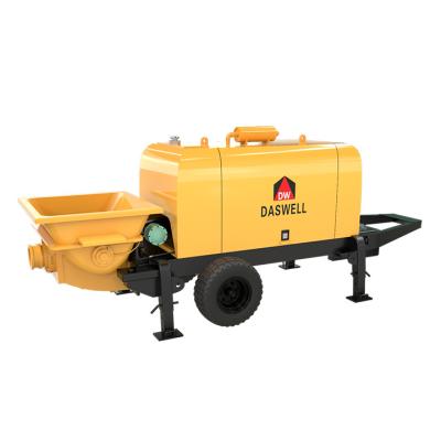 China Flexibility Easy Operation Electric Power Trailer Pump Machine For Construction for sale