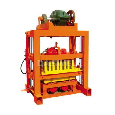 China Building material shops brick making machine diesel concrete block making machine manual for sale for sale