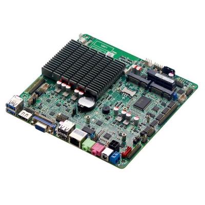 China Industral PC Intel Celeron J3160 2.24Ghz Braswell SOC MINI-ITX Motherboard J3160ML 12VDC for sale