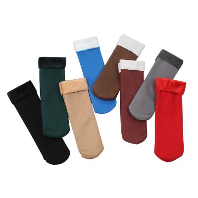 China Antibacterial Factory Tube Snow Adult Warm Winter Socks Thickening Fashionable Women Socks for sale