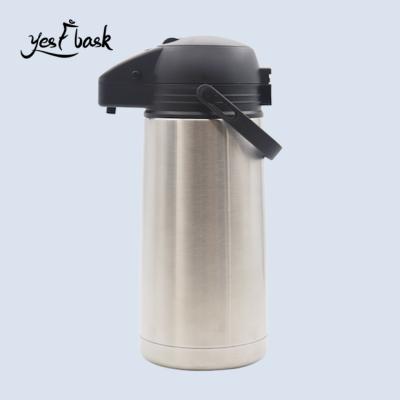 China High Quality Coffee Dispenser Double Wall Business Vacuum Stainless Steel Thermos Airpots for sale