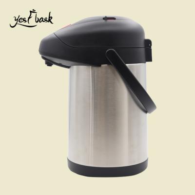 China Hottest Business Items on Amazon Airpot Stainless Steel Cylinder Electric Airpot Thermos for sale