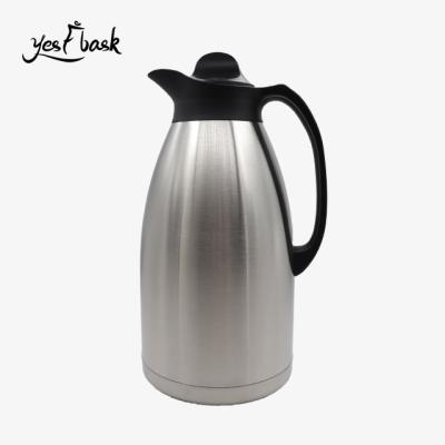 China Business Vacuum Flask Wholesale Afghanistan Teapot Stainless Steel Coffee Pot Unbreakable Vacuum Flask for sale