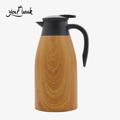 China High Quality Business 1L Vacuum Jug Thermos Stainless Steel Coffee Pot Keep Hot And Cold For 24 Hours for sale