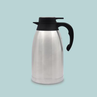 China High Quality Business Double Wall Vacuum Flask Stainless Steel Vacuum Thermos Push Button Coffee Dispenser for sale