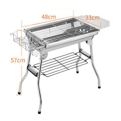 China Retractable Legs Generator BBQ Smoker Attachment Food Grade Outdoor Camping Standard Smoke Easily Cleaned For BBQ Stove BBQ GrillZesn for sale