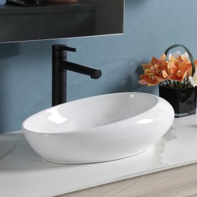 China Easy Clean Wash Basin Bathroom Basin Ceramic Drops Over Counter Art Basin for sale