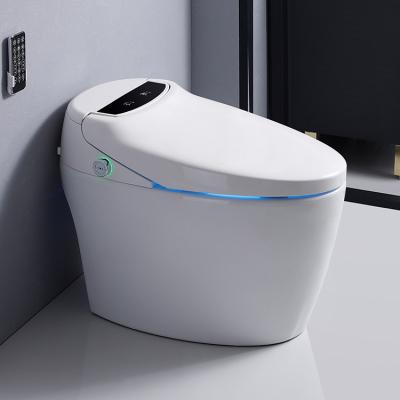 China Modern Automatic Electronic Ceramic Intelligente Bathroom Smart Mode Auto Operation Toilet WC for sale