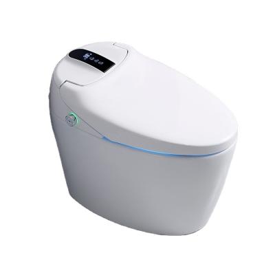 China Ceramic Wc Intelligent Control Automatic Operation Bathroom Hotel Toilet Bidet With Automatic for sale