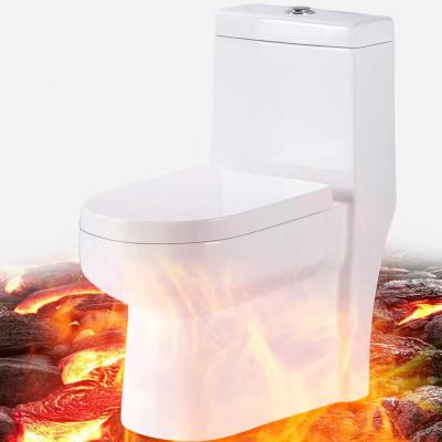 China Bathroom Sanitary Equipment Cistern Chaozhou Ceramic Ware Concealed Gravity Flush WC One Piece Toilet for sale