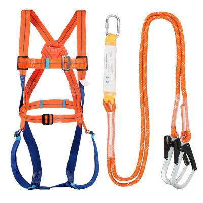 China Fall Protection Equipment Fall Protection Safety Harness Kit with 3 D Clips for Lanyard Safety Protection Arrest and Carry Bag for sale