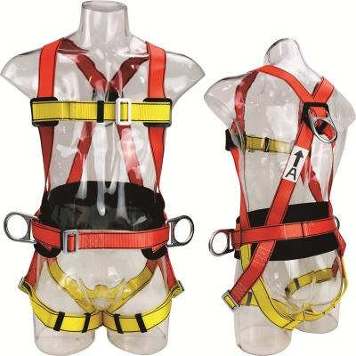 China Fall Protection Equipment Full Body D-Ring Harness with Removable Belt and Extra Padding (S-M-L) OSHA/ANSI Compliant for sale