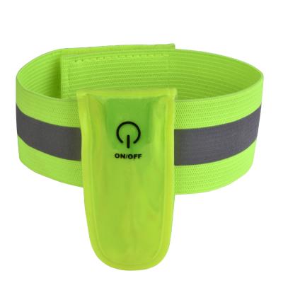 China Promotion Gift Runners Dogs Walking LED Safety Light Magnetic Reflective Clip for sale