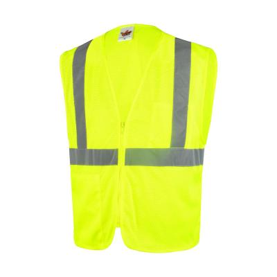 China 100% Polyester ANSI/ISEA 107-2015 Tactical Vest Reflective Vest With Pockets for sale