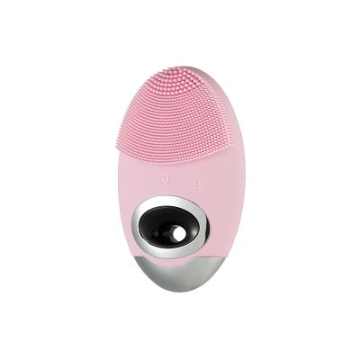 China 2021 Beauty Device Mini Face Silicone DEEP CLEANING Electric Facial Cleansing Brush for sale