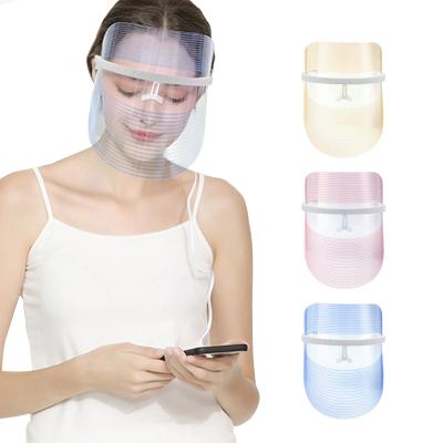 China Skin tightening 2021 new arrival bigsmile pdt led light therapy beauty Korea wireless facial colorful light therapy led mask led face mask for sale