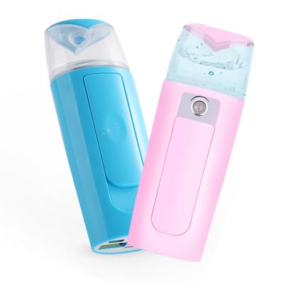 China Portable Nano Water Mist Sprayer Nourishing Mini Facial Sprayer Rechargeable Mist for sale