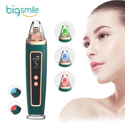 China 2020 Bigsmile USB Rechargeable Acne Treatment Facial Beauty Tools Face Clean Pore Blackhead Remover Vacuum for sale