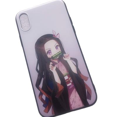 China 2d Back Sublimation Shockproof Phone Cover Waterproof Retail Package Bags Custom Protective Anime Phone Cases For Iphone 12 Samsung for sale