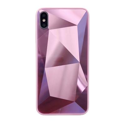 China Luxury Hot&new anti scratch cell case shock proof glossy back phone cover case for 3d diamond phone case for sale