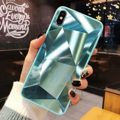 China Anti-fall Wholesale Acrylic Modern Sparkle Cell Phone Case With Unique Looks for sale