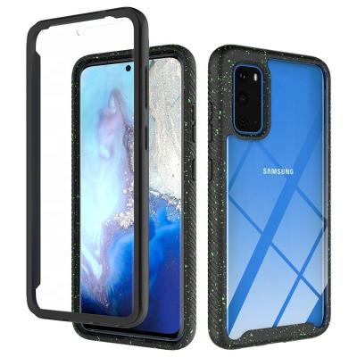 China 100% OEM/Odm Eco-friendly Phone Case Customize Designer Full Coveragea Luxury 360 PC Tpu Phone Case With Screen Protector For Samsung S11e for sale