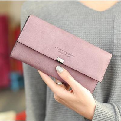 China Waterproof Soft Leather Credit Card Wallet PU Leather Clutch Bags Women Money Clip Phone Case Change Coin Long Pockets Ladies Purses for sale