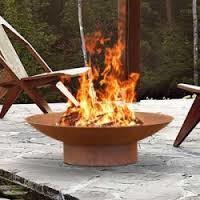 China Professional Manufacturer Corten Steel Round Fire Pit for sale