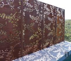 China Outdoor house decorative metal screen and divider for garden design for sale